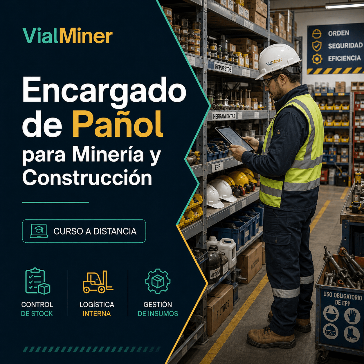Gestión Integral de Pañoles y Depósitos para Minería y Construcción